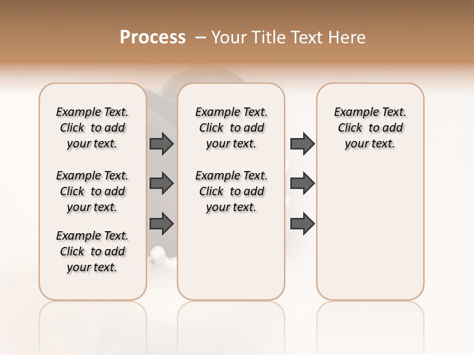 Latte Fuso Liquido PowerPoint Template