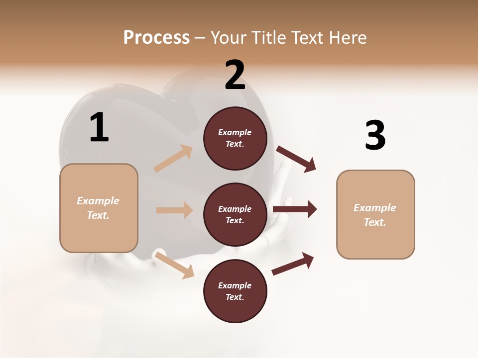 Latte Fuso Liquido PowerPoint Template