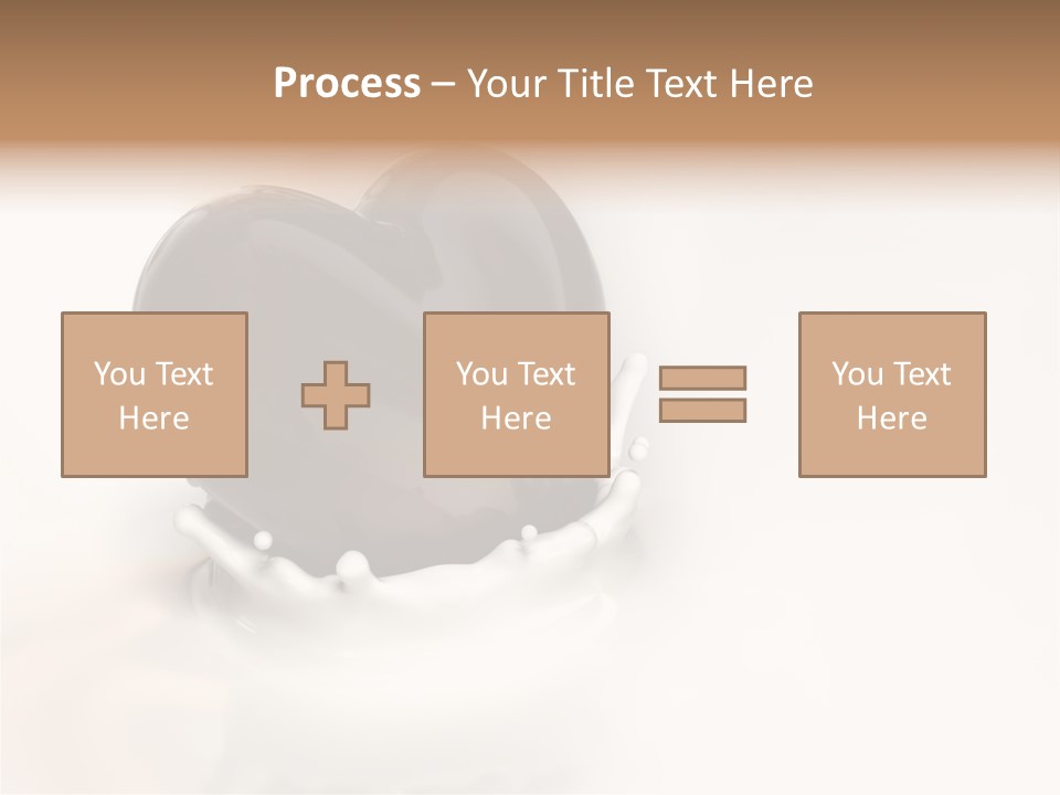 Latte Fuso Liquido PowerPoint Template