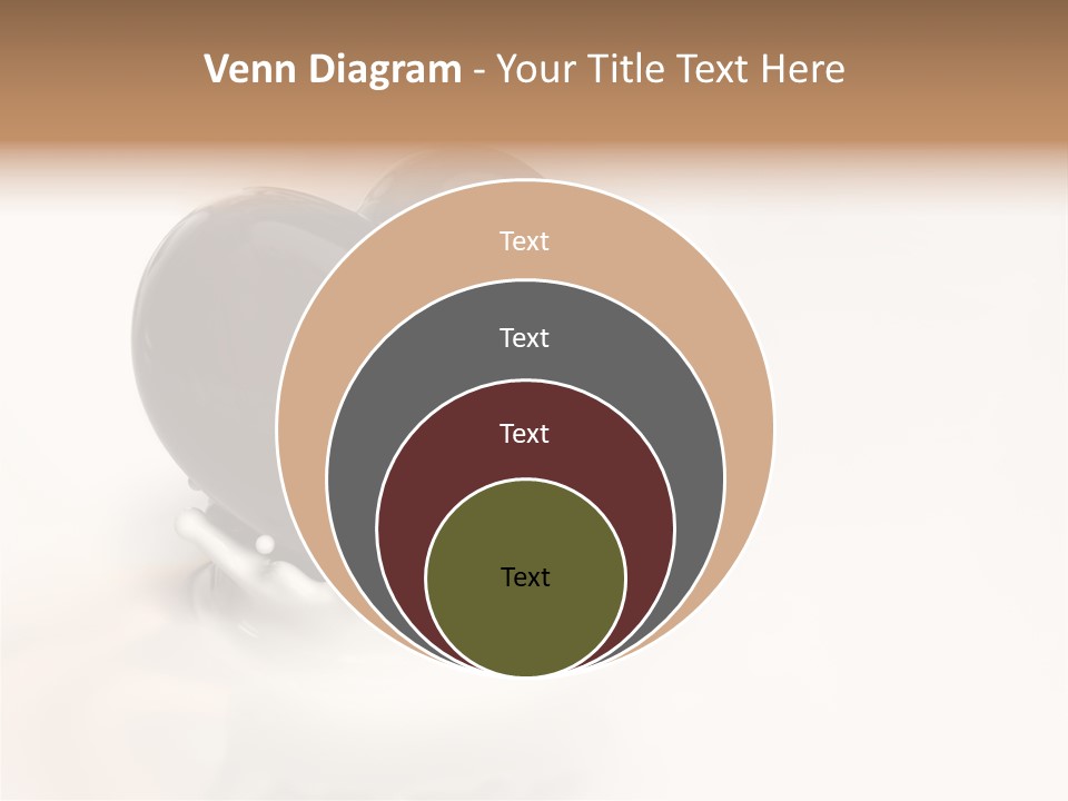 Latte Fuso Liquido PowerPoint Template