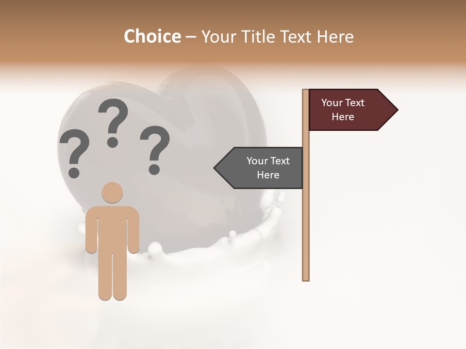 Latte Fuso Liquido PowerPoint Template