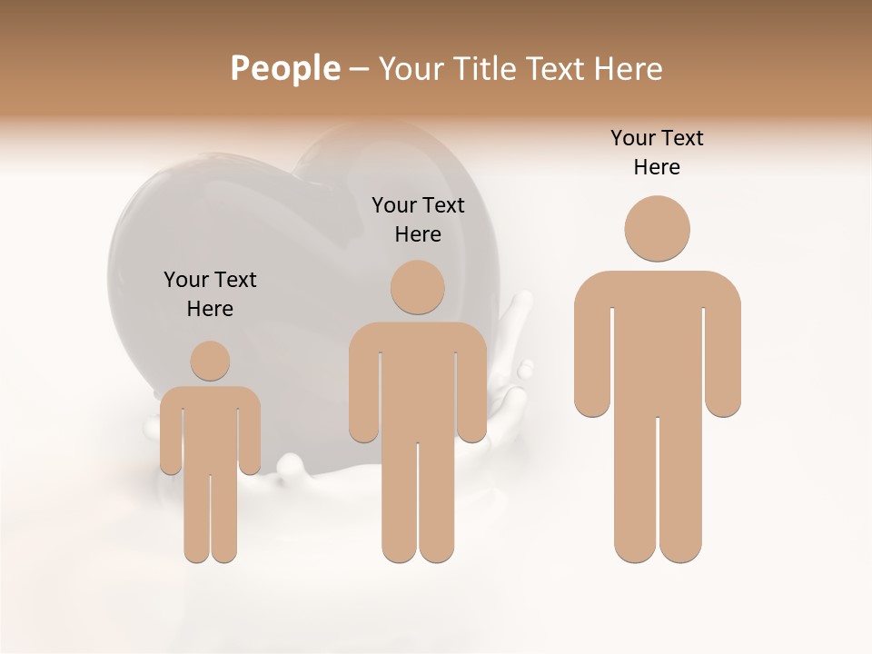 Latte Fuso Liquido PowerPoint Template