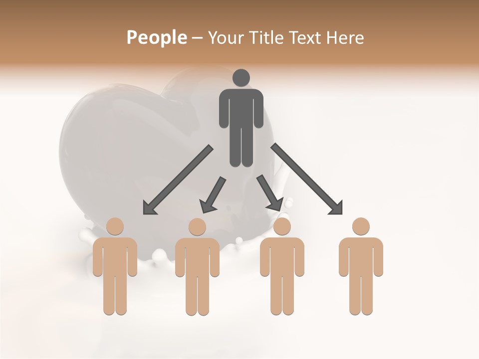 Latte Fuso Liquido PowerPoint Template