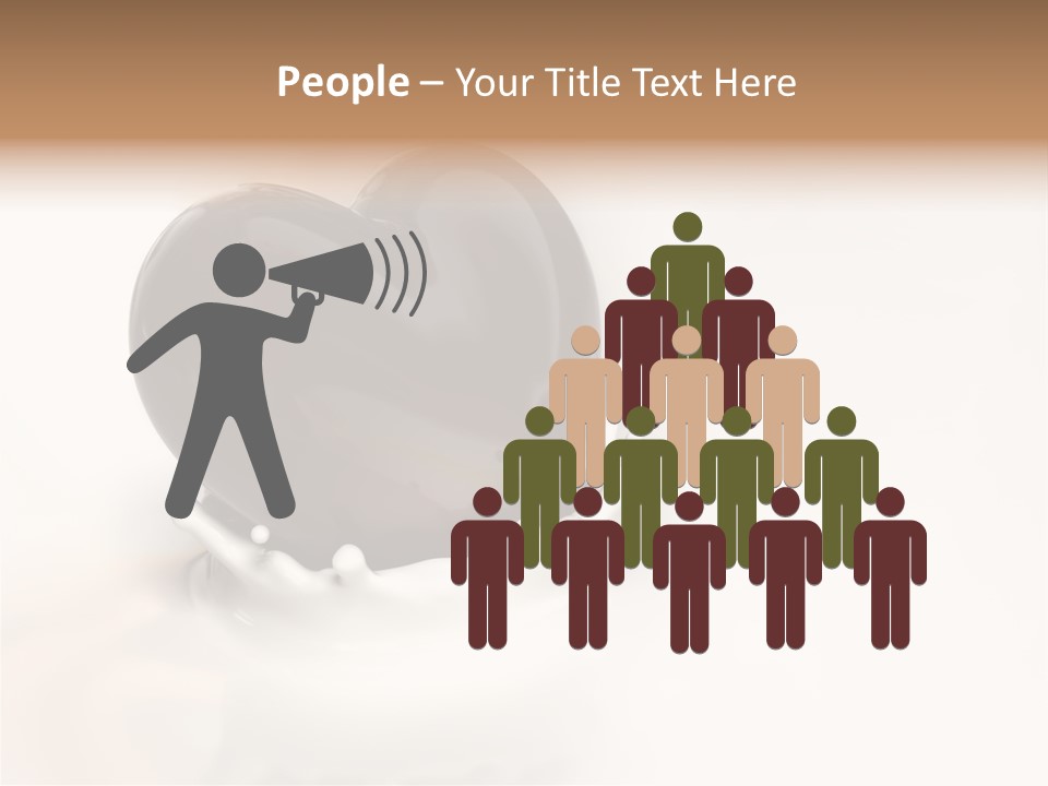 Latte Fuso Liquido PowerPoint Template