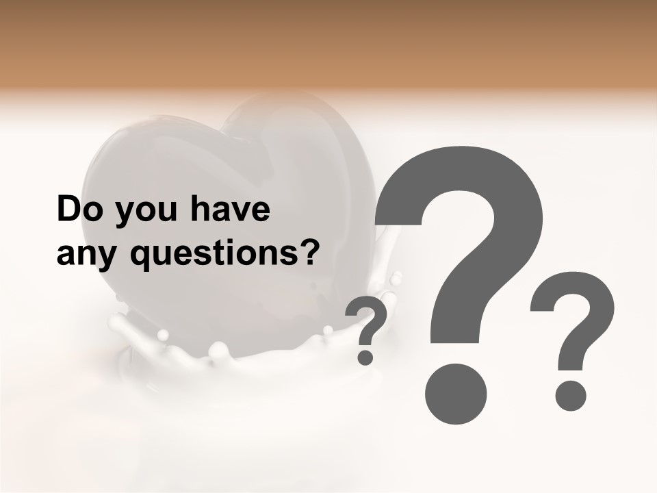 Latte Fuso Liquido PowerPoint Template