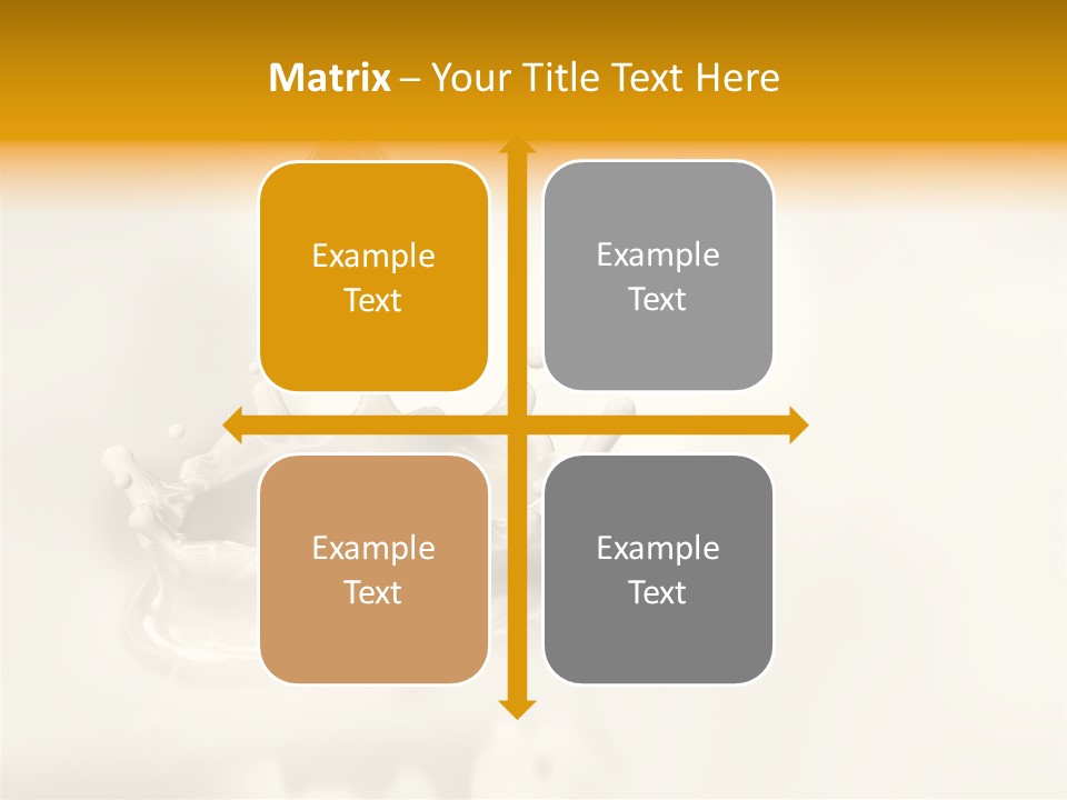 Caldo Colazione Goccia PowerPoint Template