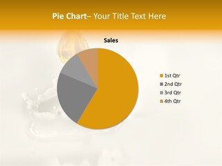 Caldo Colazione Goccia PowerPoint Template