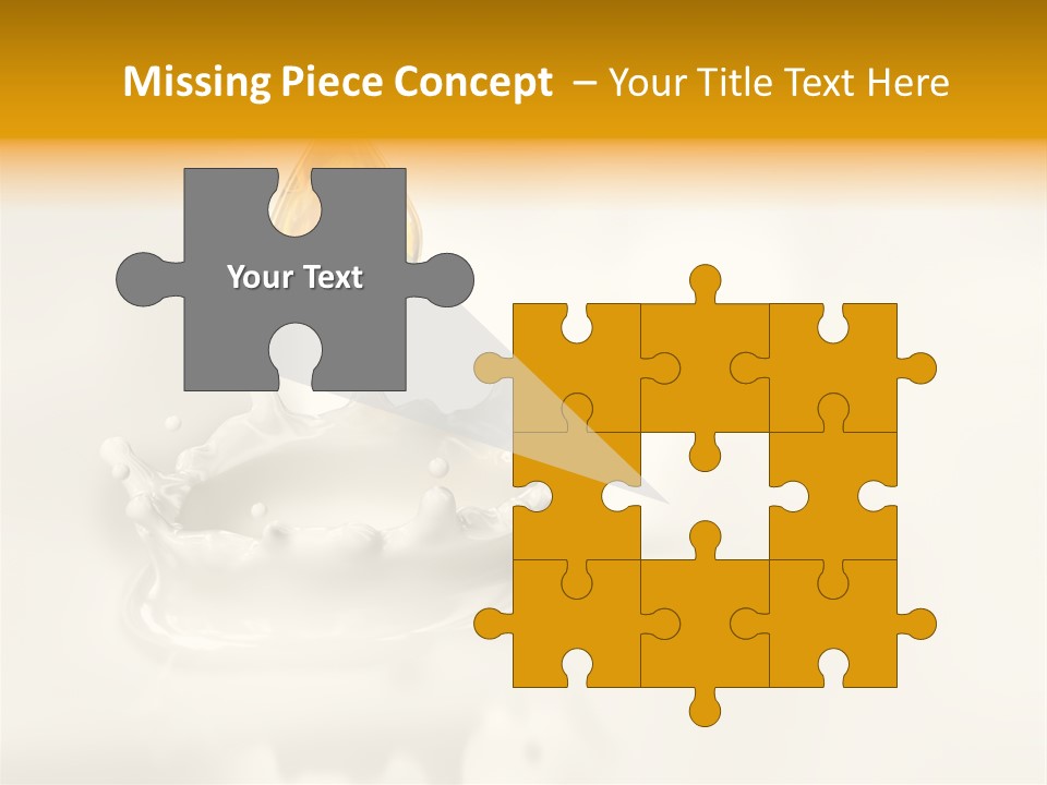 Caldo Colazione Goccia PowerPoint Template