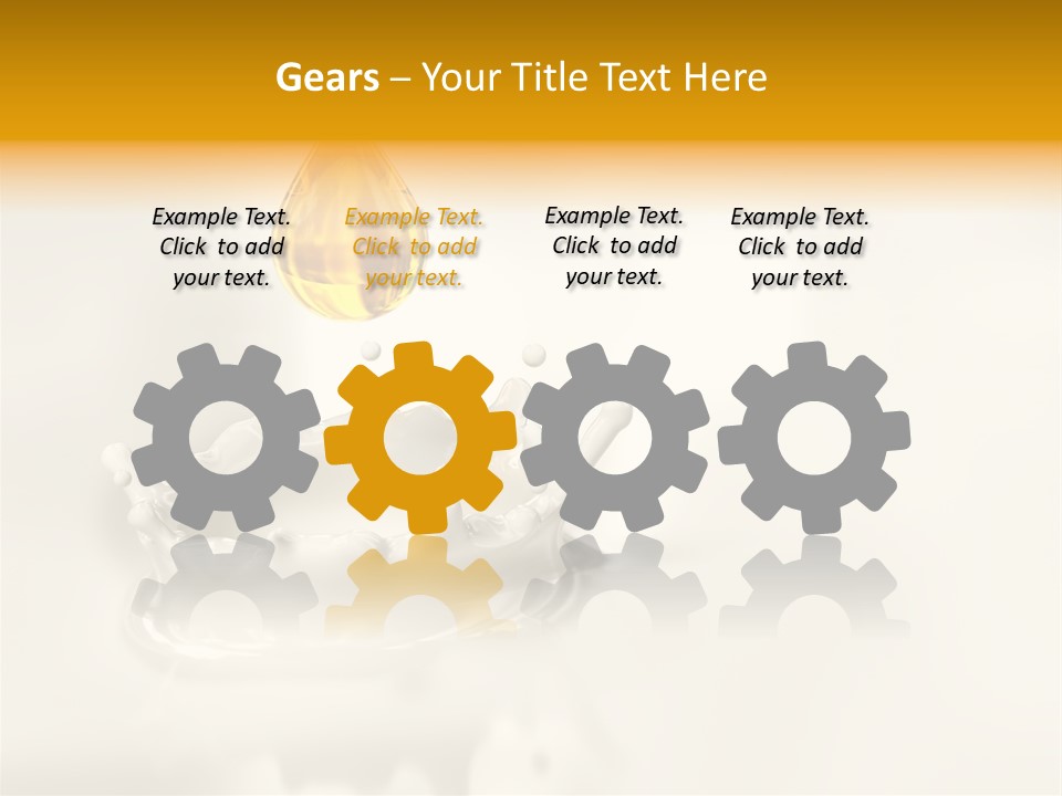 Caldo Colazione Goccia PowerPoint Template