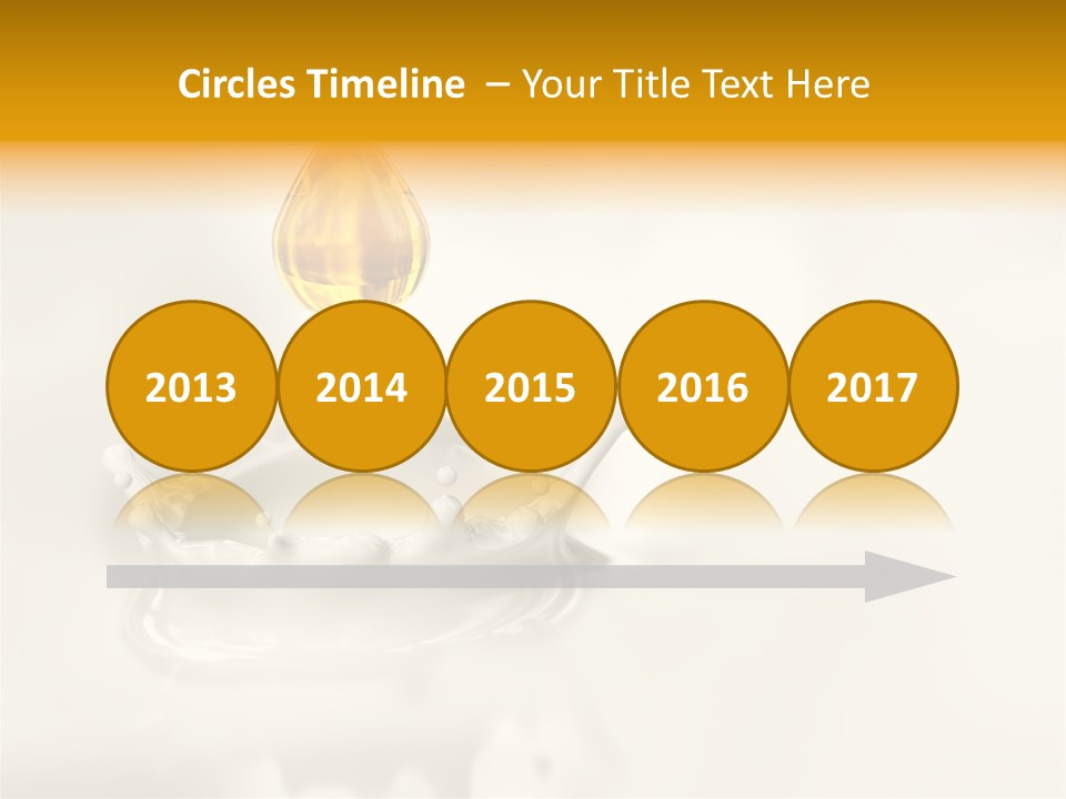 Caldo Colazione Goccia PowerPoint Template