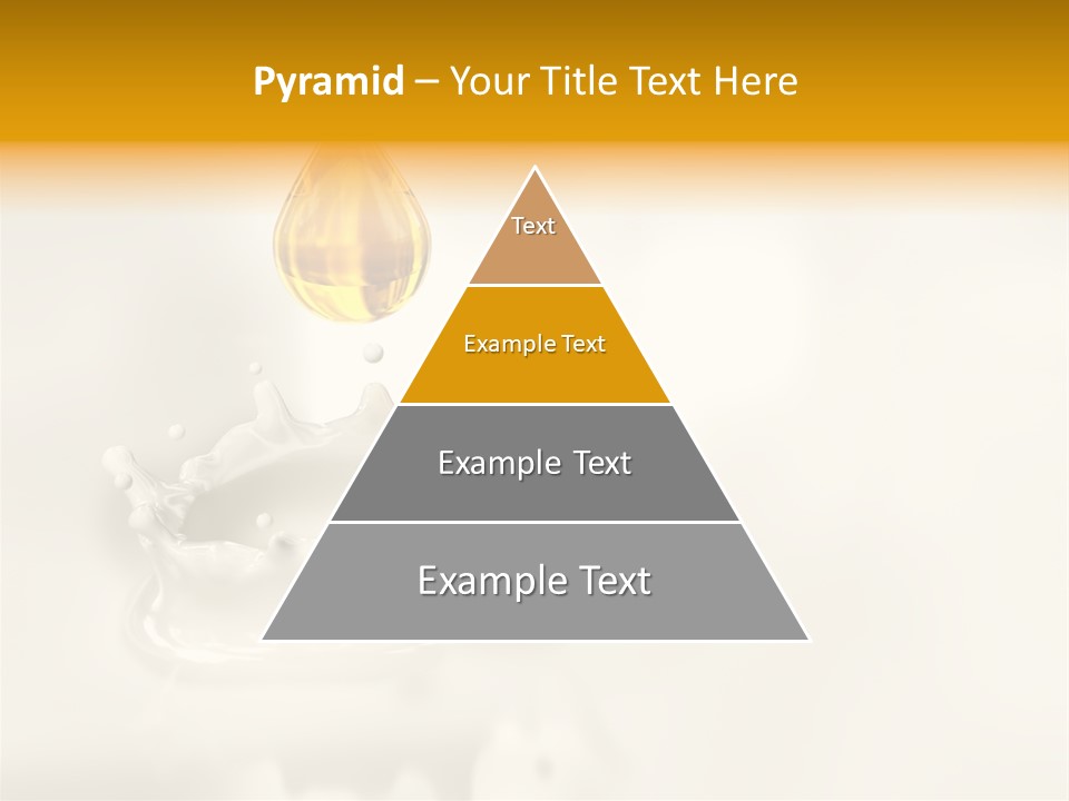 Caldo Colazione Goccia PowerPoint Template