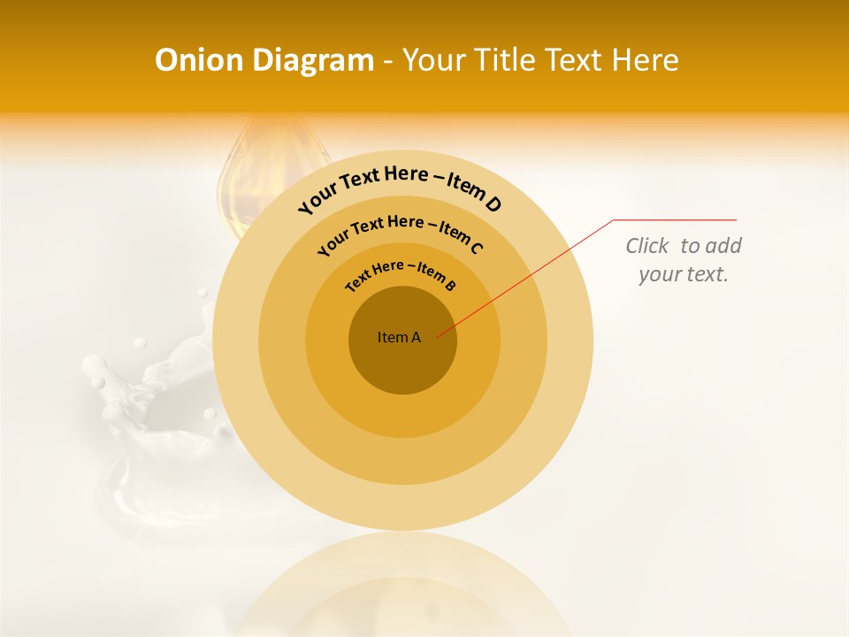 Caldo Colazione Goccia PowerPoint Template