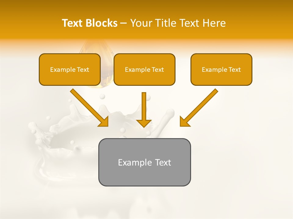 Caldo Colazione Goccia PowerPoint Template