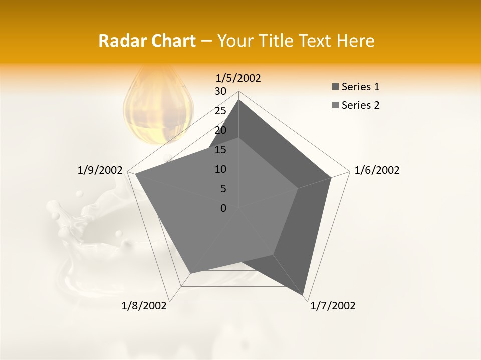 Caldo Colazione Goccia PowerPoint Template