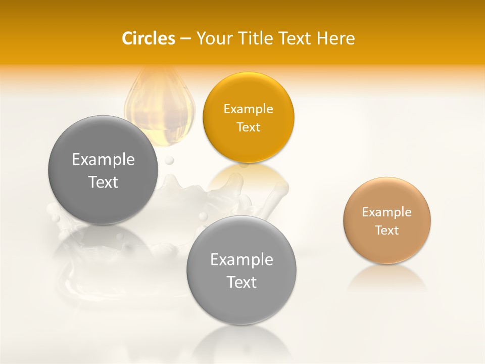 Caldo Colazione Goccia PowerPoint Template