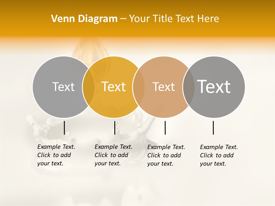Caldo Colazione Goccia PowerPoint Template