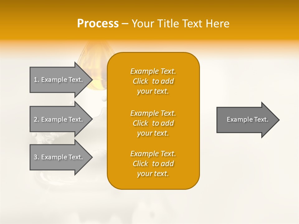 Caldo Colazione Goccia PowerPoint Template