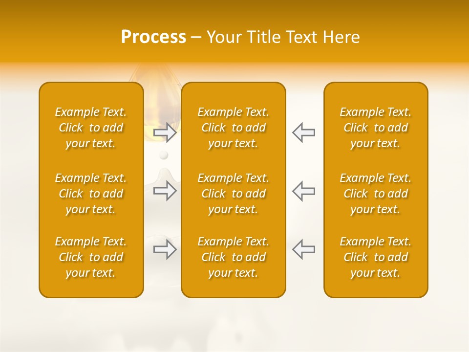 Caldo Colazione Goccia PowerPoint Template