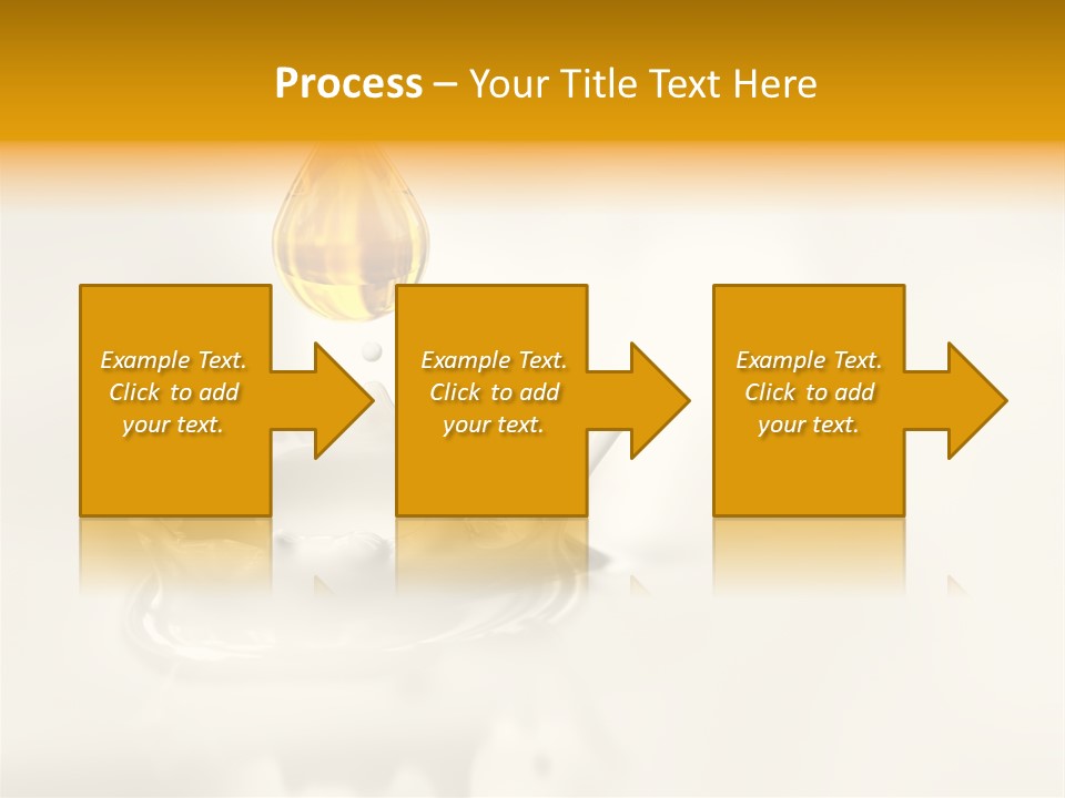Caldo Colazione Goccia PowerPoint Template