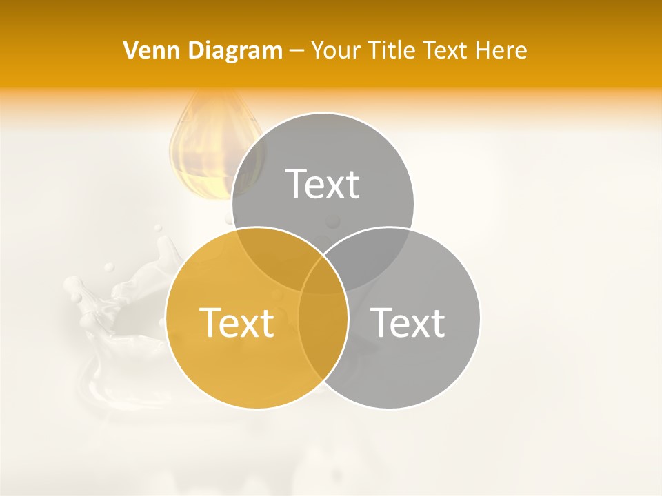 Caldo Colazione Goccia PowerPoint Template