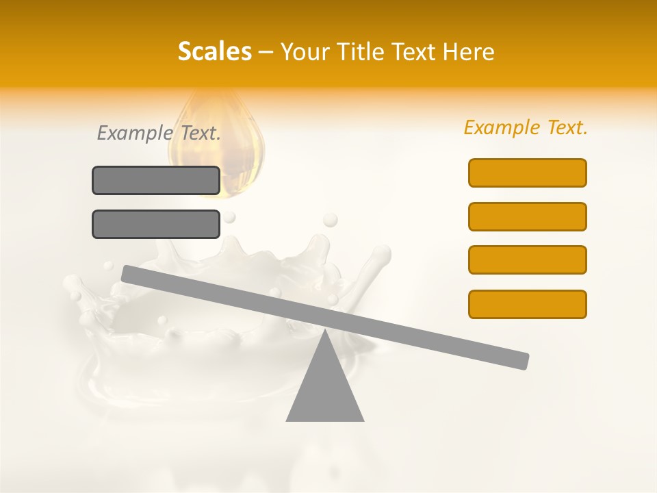 Caldo Colazione Goccia PowerPoint Template