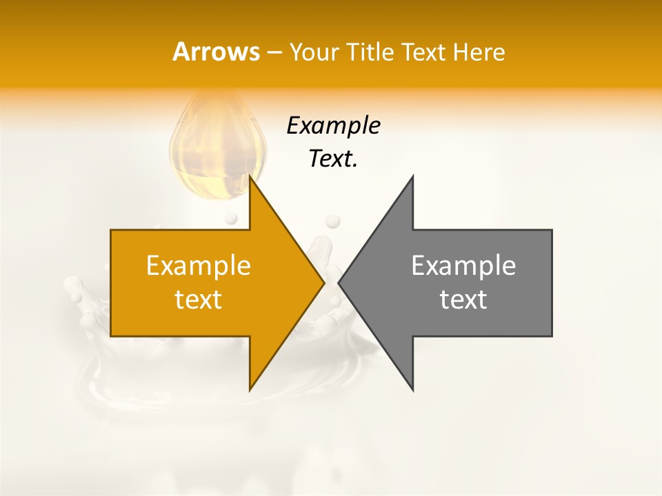 Caldo Colazione Goccia PowerPoint Template