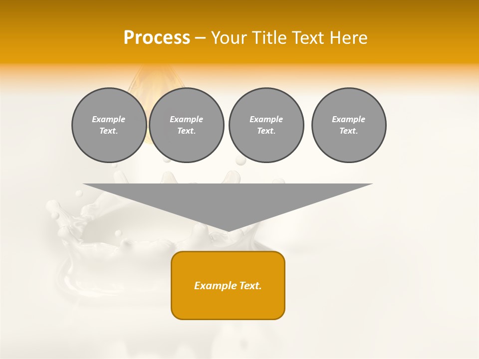 Caldo Colazione Goccia PowerPoint Template