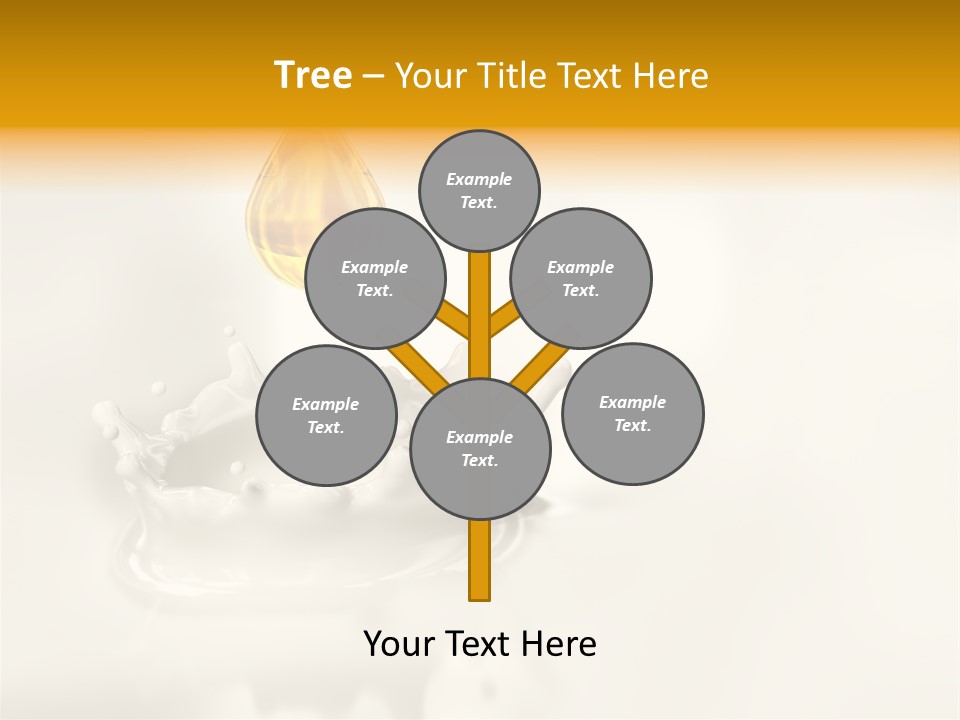 Caldo Colazione Goccia PowerPoint Template