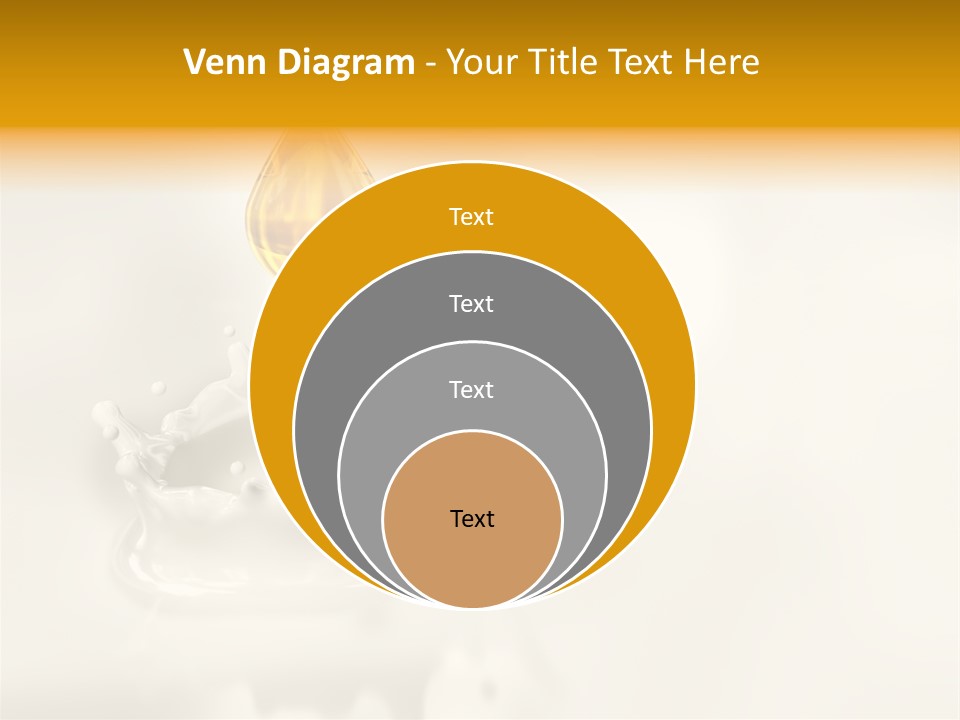 Caldo Colazione Goccia PowerPoint Template
