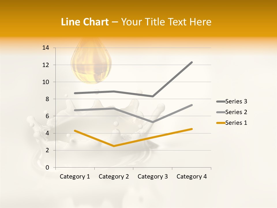 Caldo Colazione Goccia PowerPoint Template
