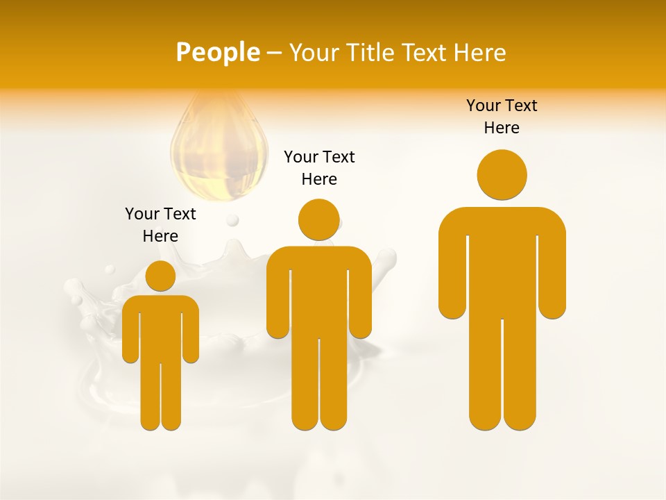 Caldo Colazione Goccia PowerPoint Template
