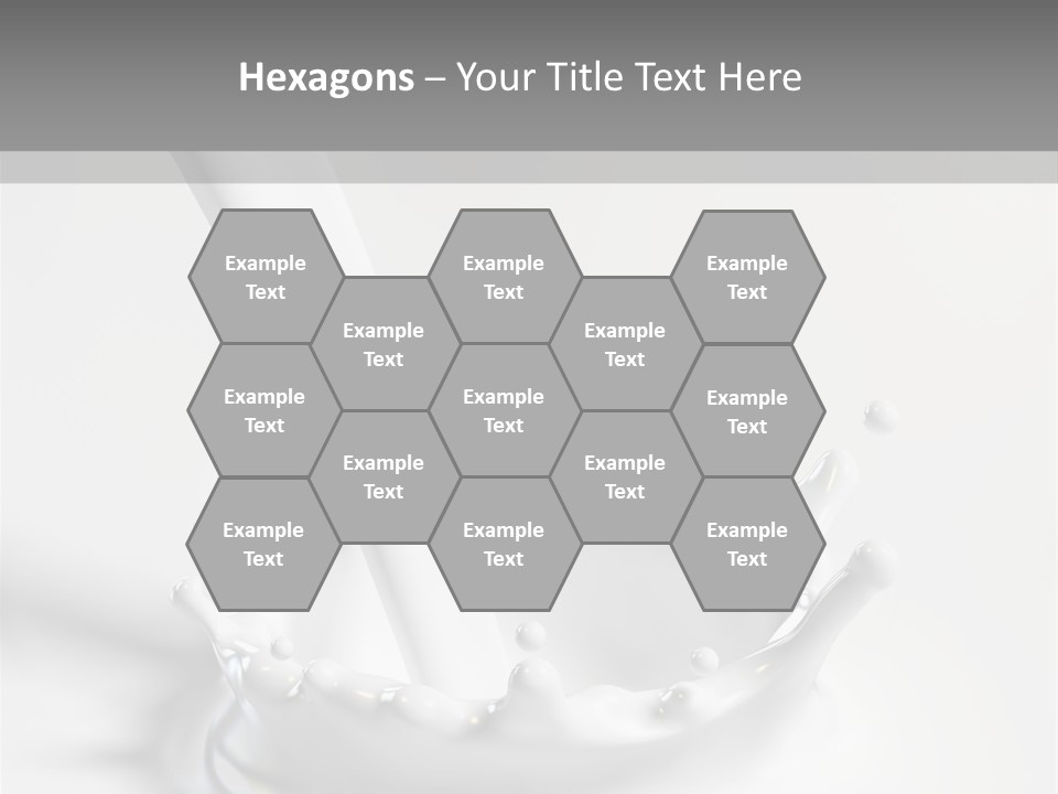 Salutare Sfondo Liquido PowerPoint Template