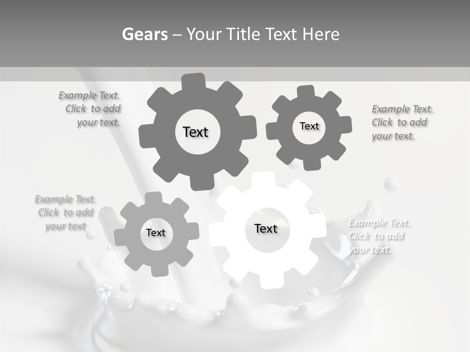 Salutare Sfondo Liquido PowerPoint Template