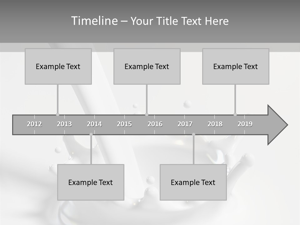 Salutare Sfondo Liquido PowerPoint Template