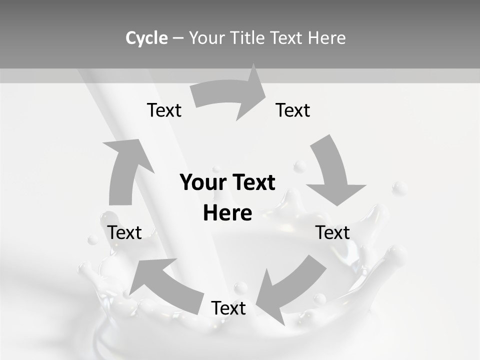 Salutare Sfondo Liquido PowerPoint Template
