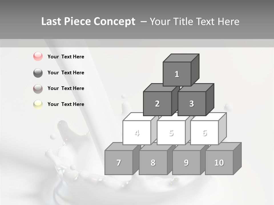 Salutare Sfondo Liquido PowerPoint Template