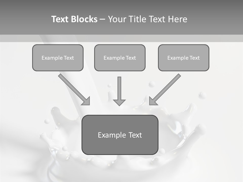 Salutare Sfondo Liquido PowerPoint Template