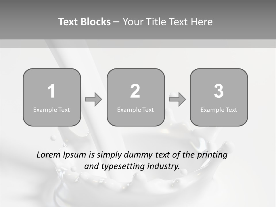 Salutare Sfondo Liquido PowerPoint Template