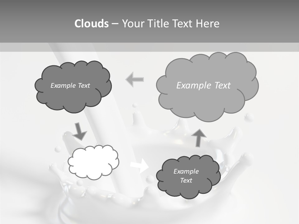 Salutare Sfondo Liquido PowerPoint Template