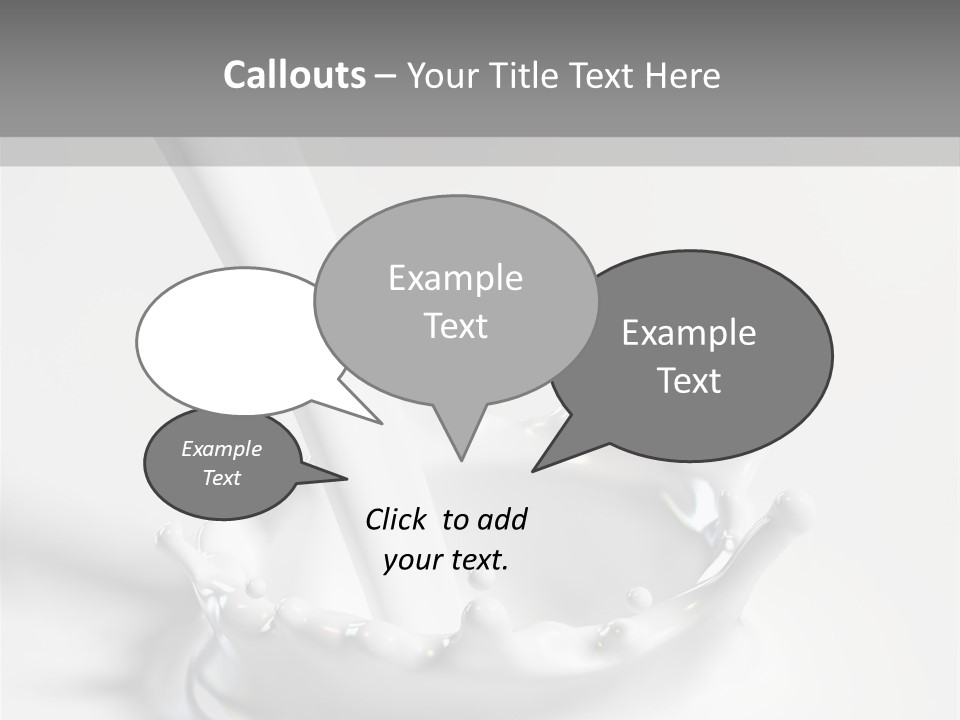 Salutare Sfondo Liquido PowerPoint Template