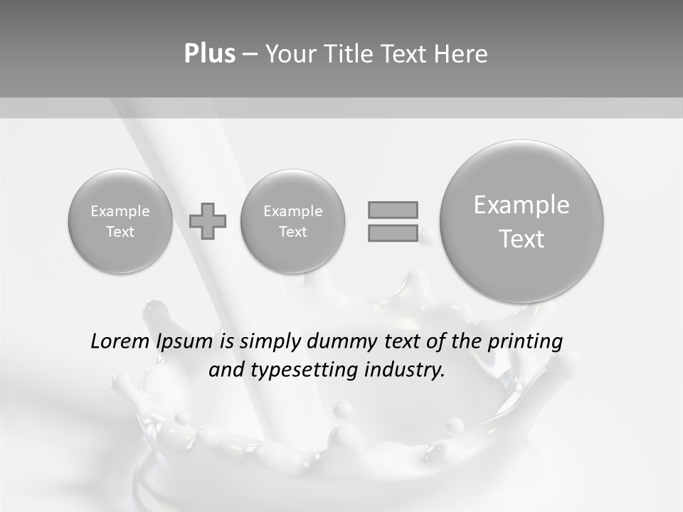 Salutare Sfondo Liquido PowerPoint Template