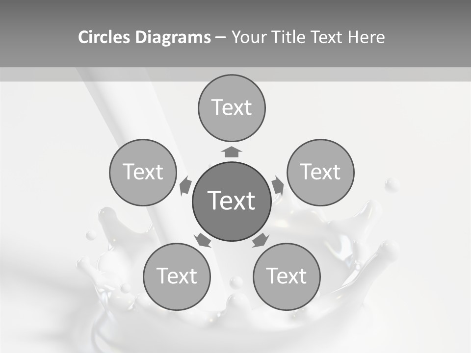Salutare Sfondo Liquido PowerPoint Template