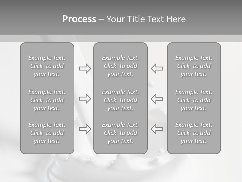 Salutare Sfondo Liquido PowerPoint Template