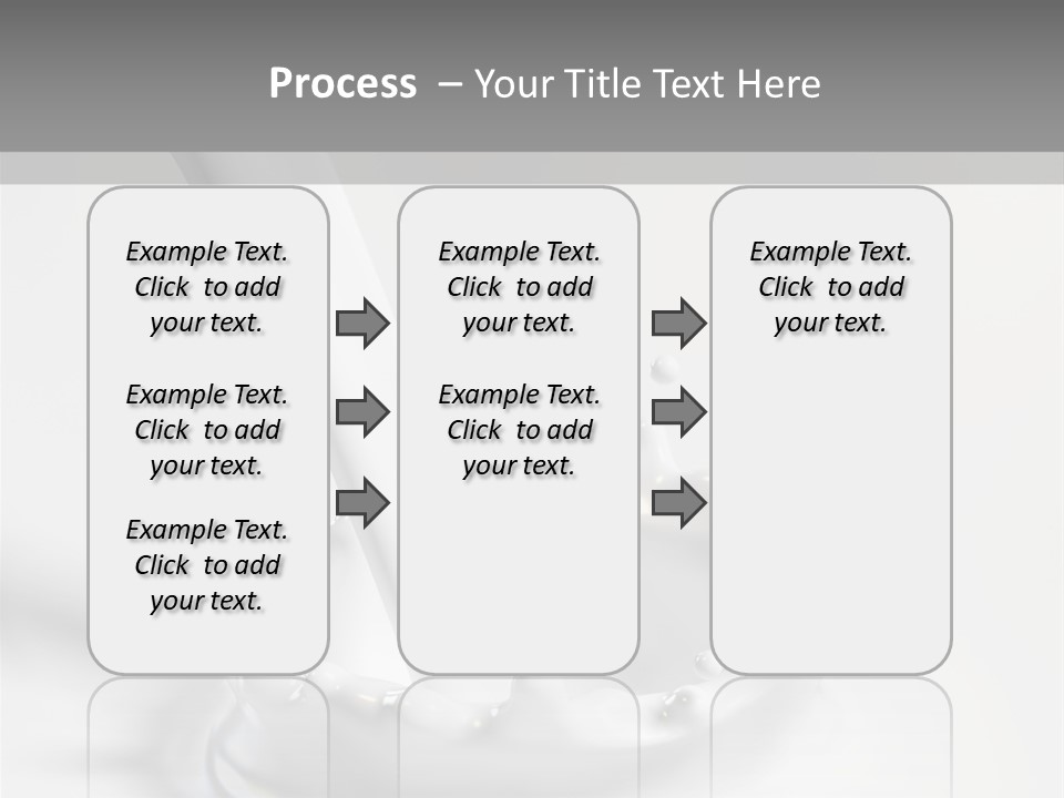 Salutare Sfondo Liquido PowerPoint Template