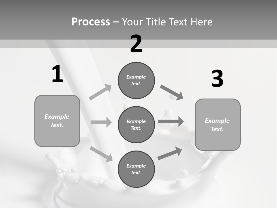 Salutare Sfondo Liquido PowerPoint Template