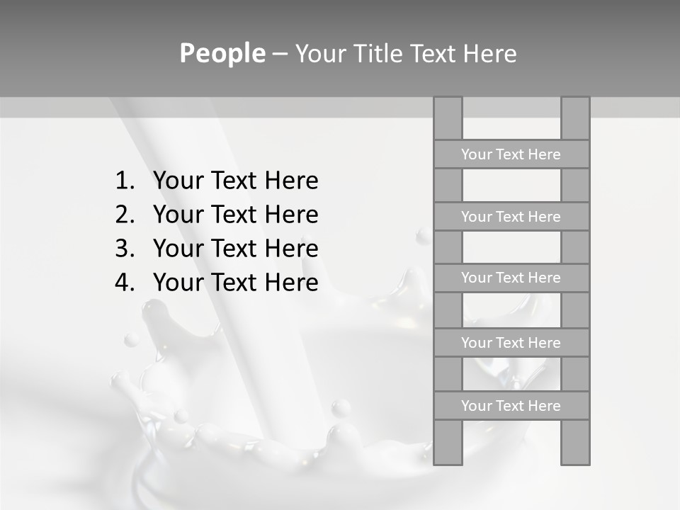 Salutare Sfondo Liquido PowerPoint Template