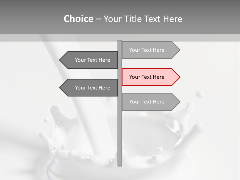 Salutare Sfondo Liquido PowerPoint Template