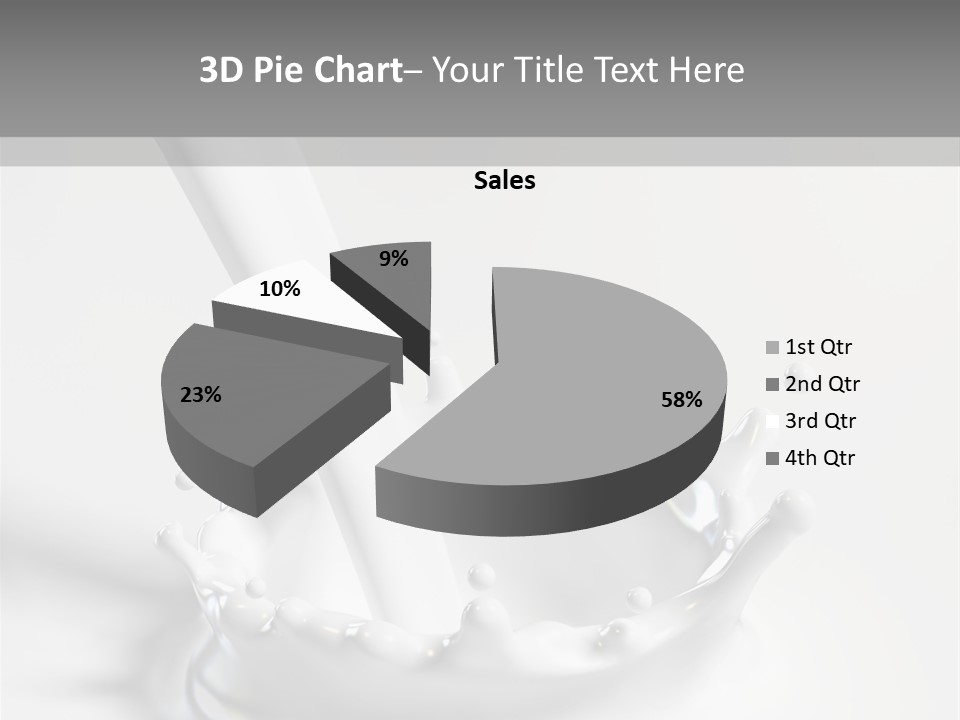 Salutare Sfondo Liquido PowerPoint Template