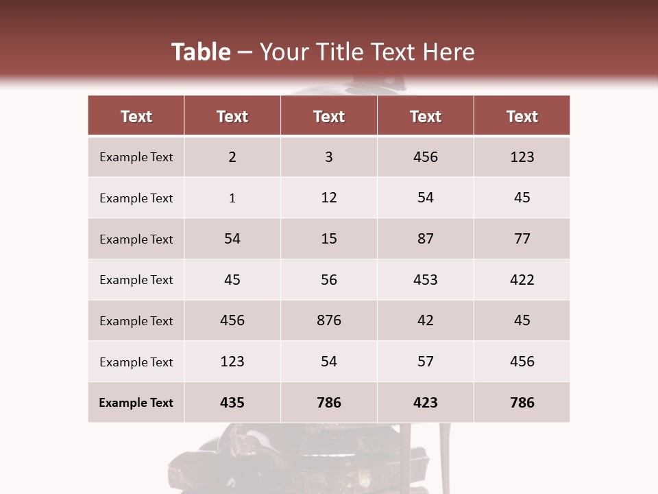 Milk Gourmet Holiday PowerPoint Template