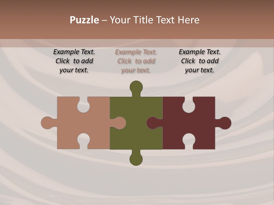 Chocolate Cooking Ingredient PowerPoint Template